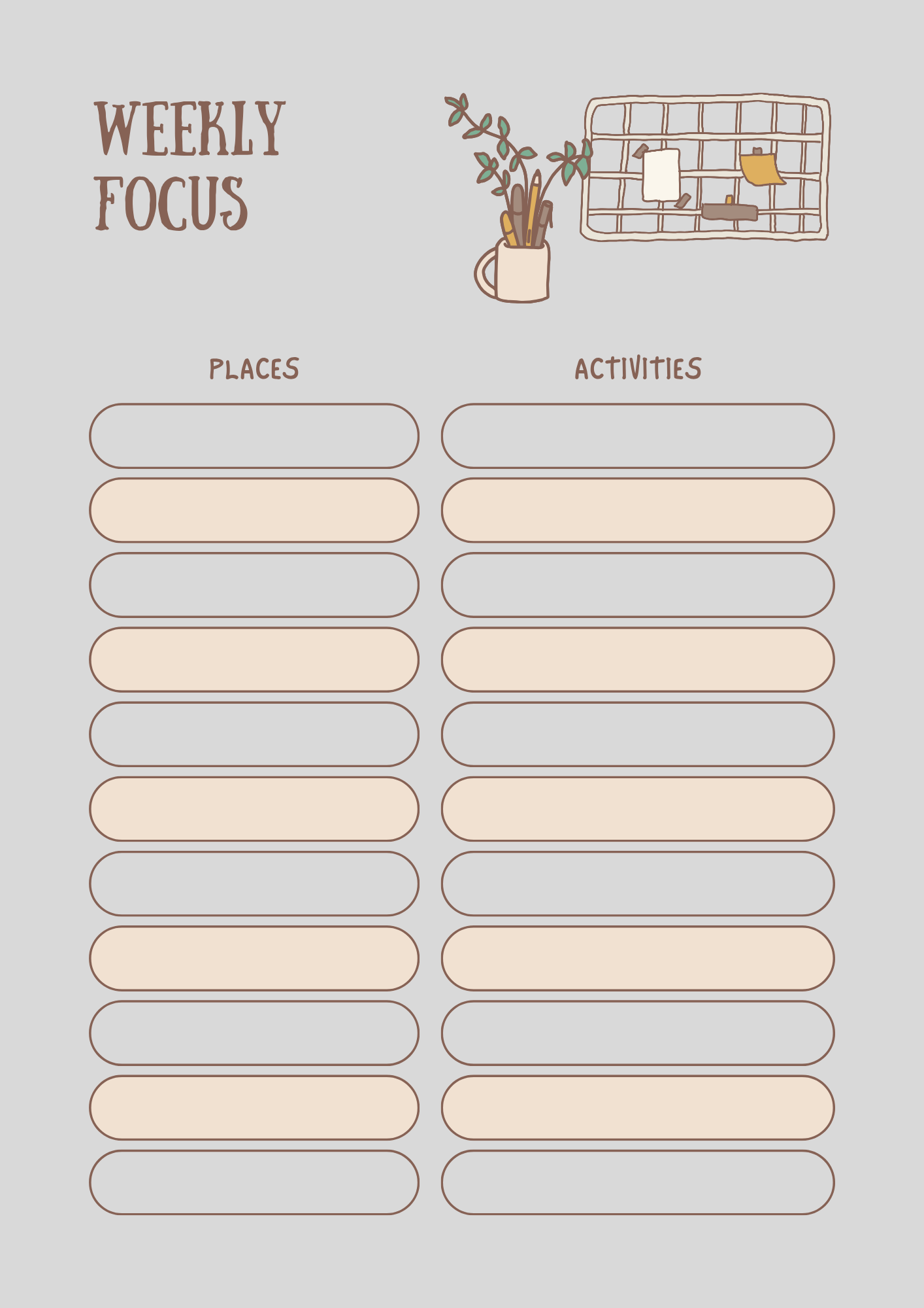 Peak Mindset Daily Planner