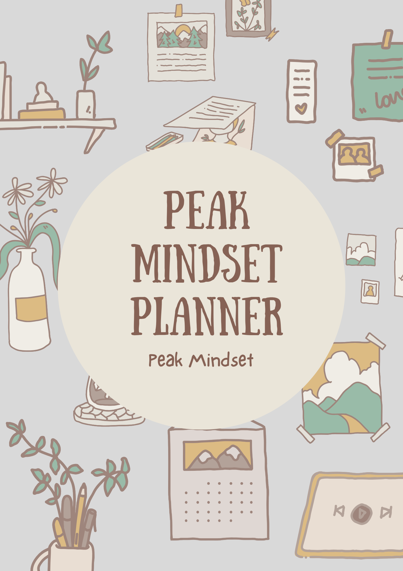 Peak Mindset Daily Planner