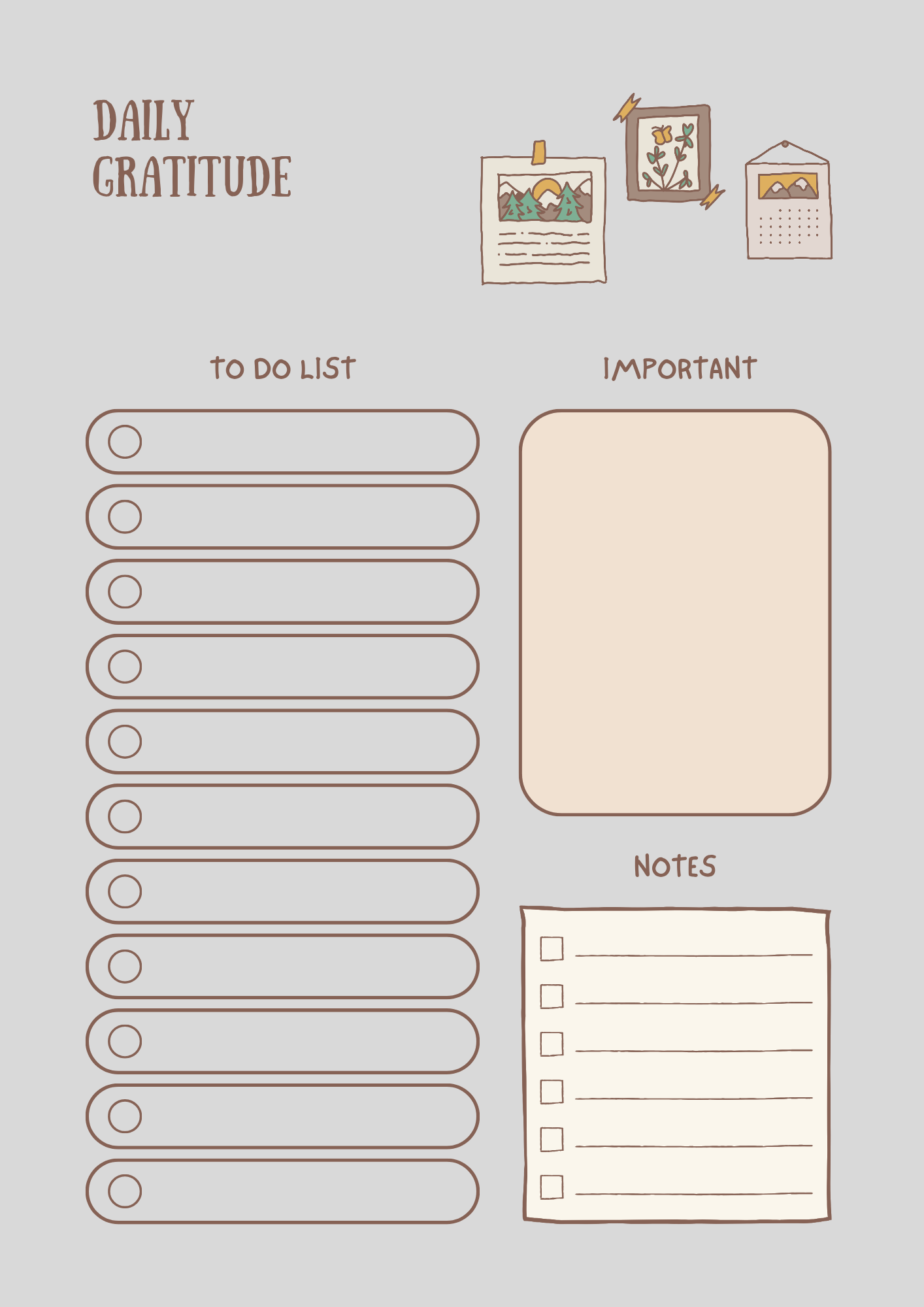Peak Mindset Daily Planner