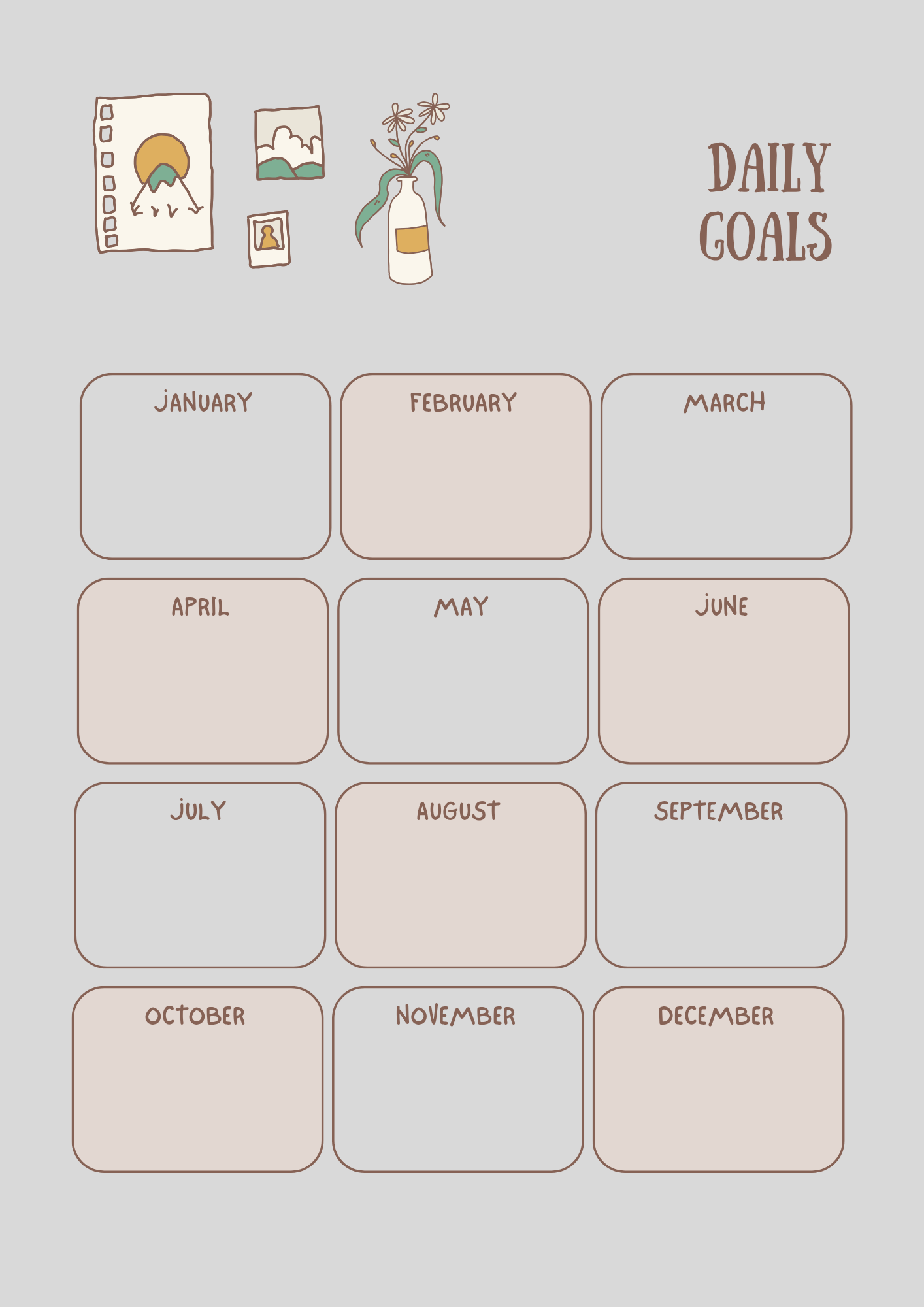Peak Mindset Daily Planner